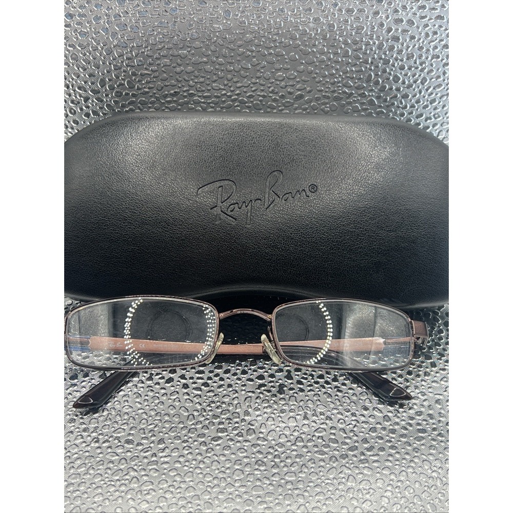 Ray-Ban RB 6076 2511 Eyeglasses Frames ONLY Womens Brown‎ Full Rim  51-19-135